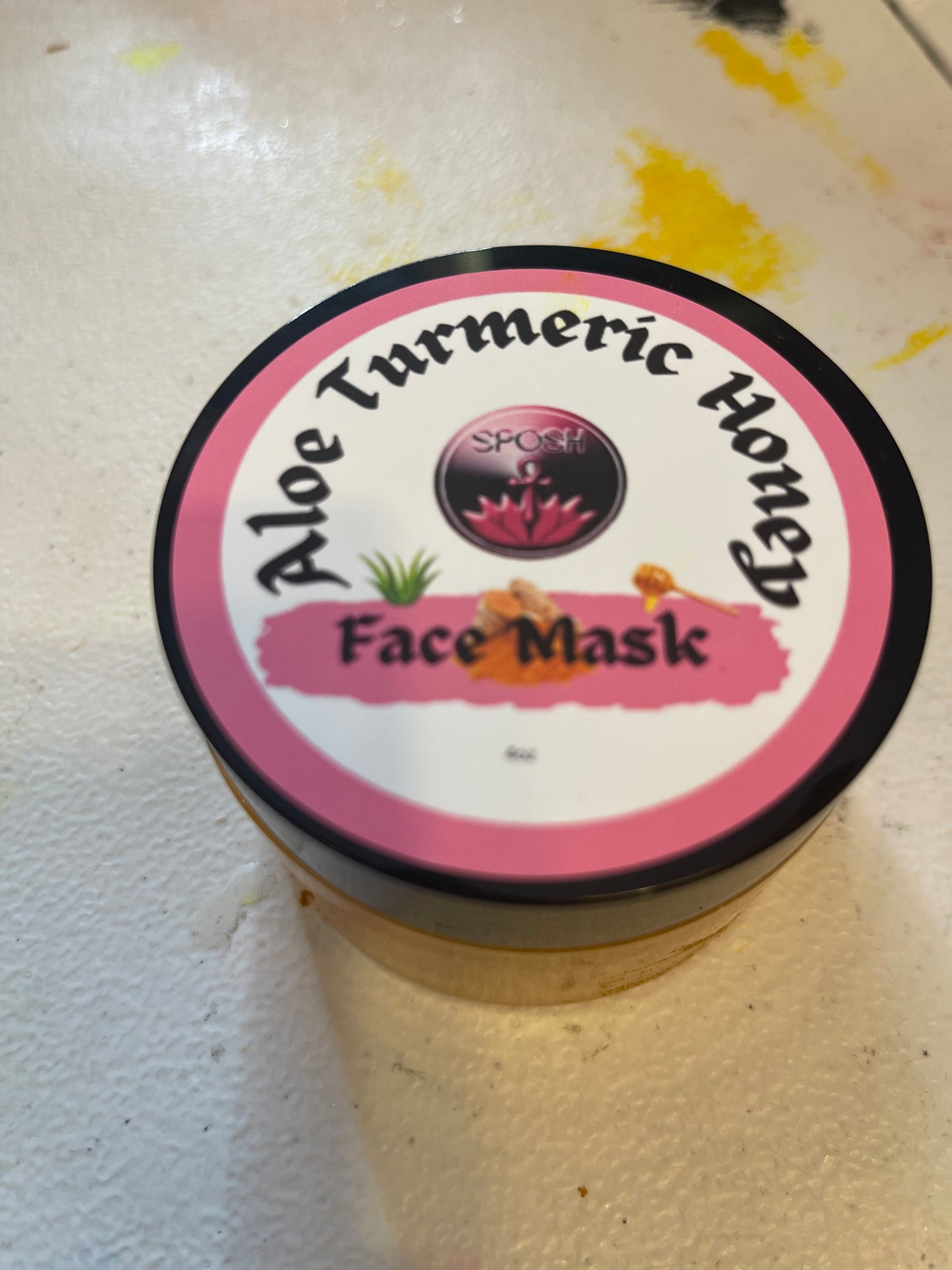 Turmeric Aloe Honey Wet Face Mack